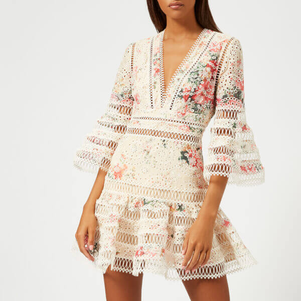 Laelia Diamond Flutter Dress | Zimmermann