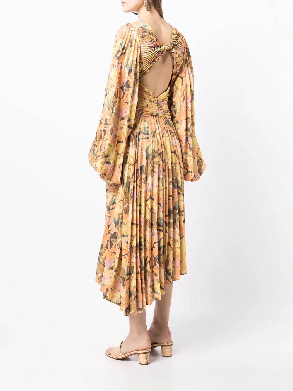 Palms Floral-Print Dress