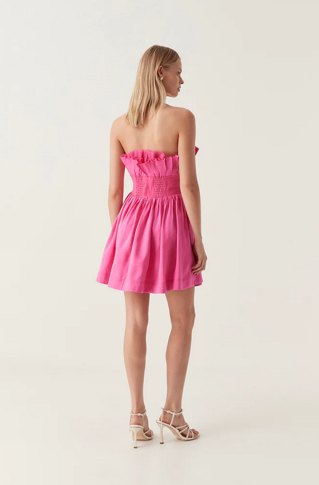 AJE Whisper Layered Mini Dress