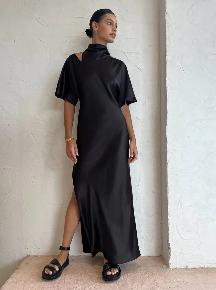 Sorrell Maxi Dress in Chocolate