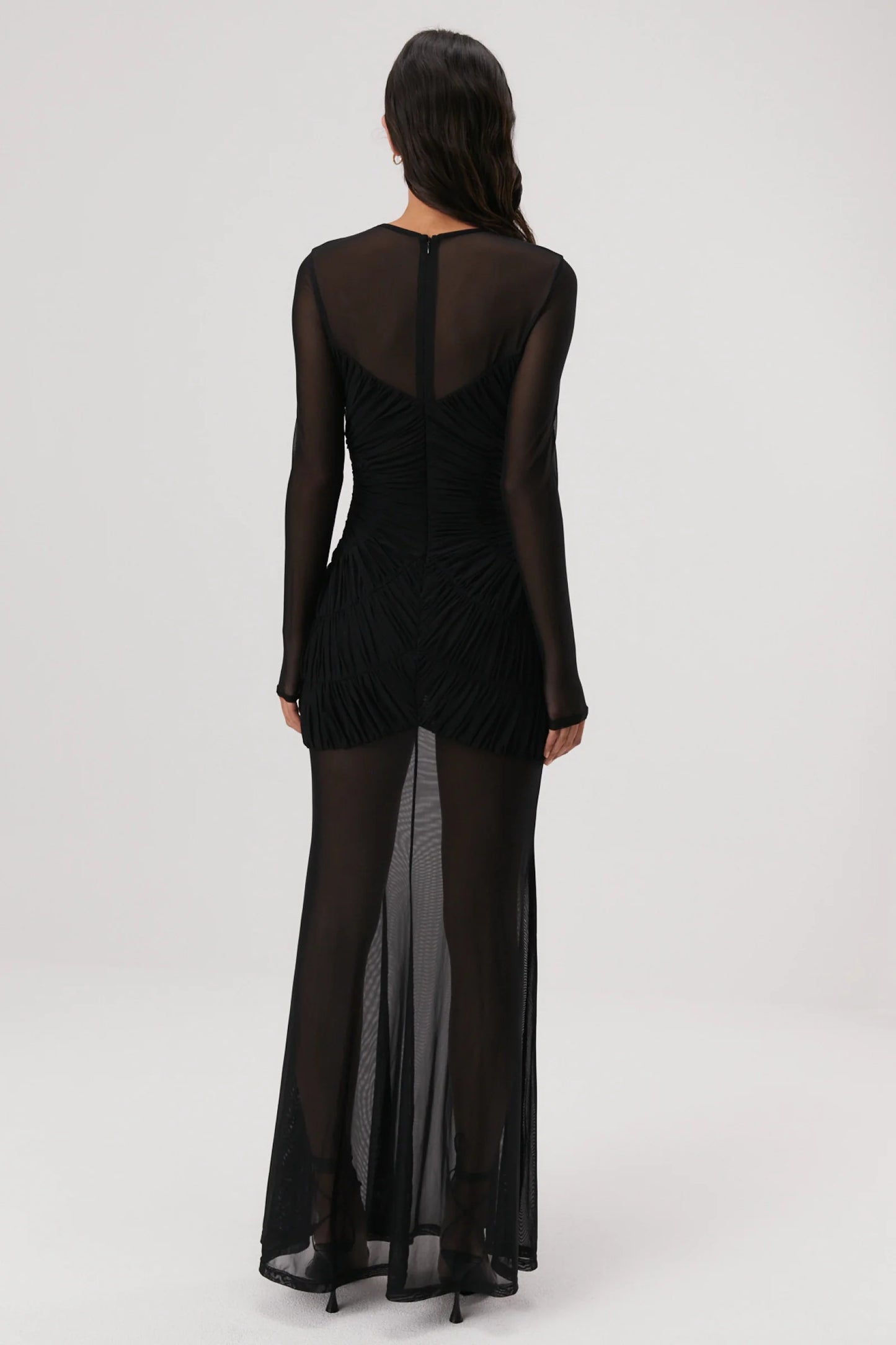 Talitha Fine Mesh Maxi Dress