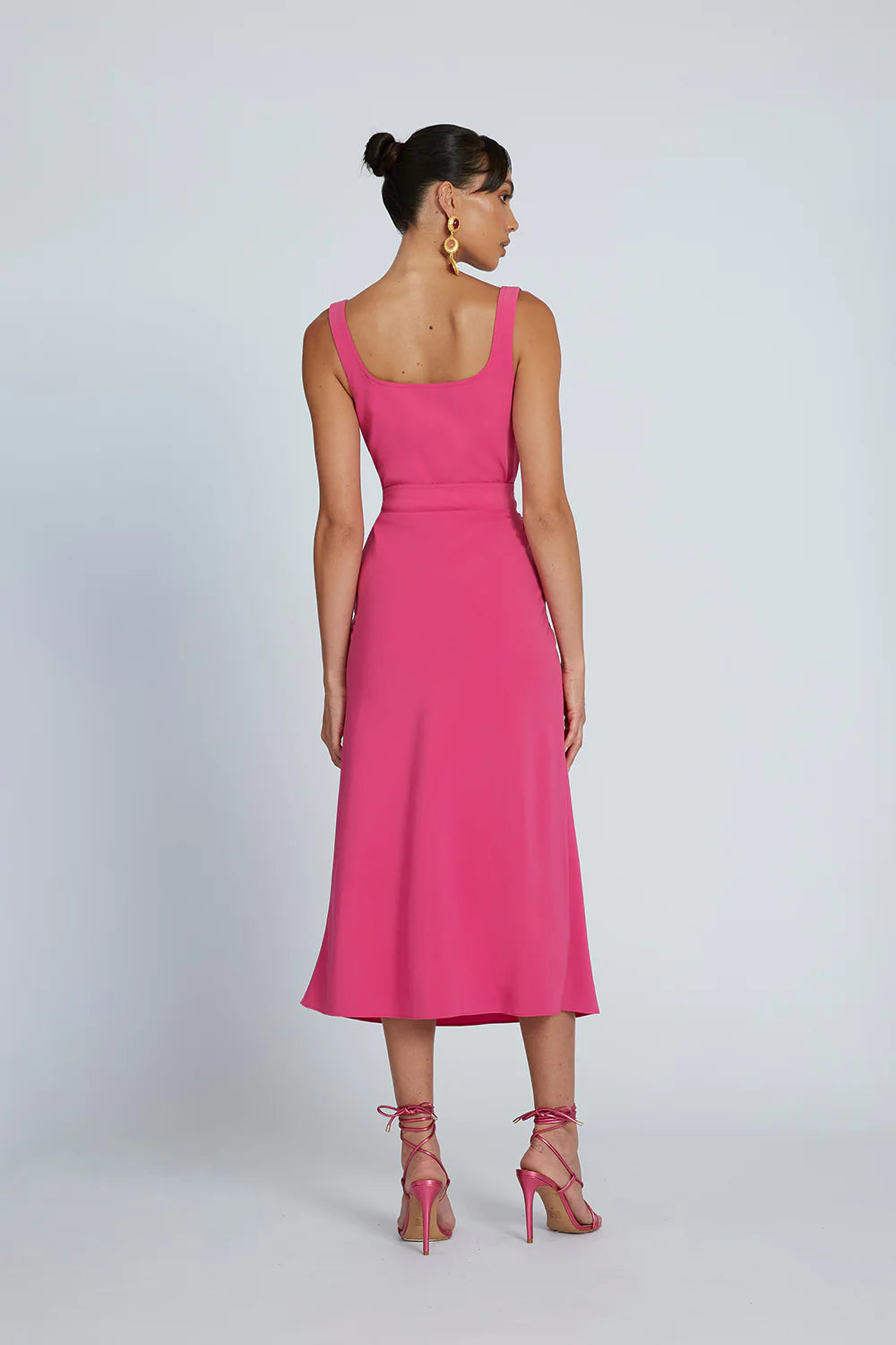 Ora Bist Midi Dress