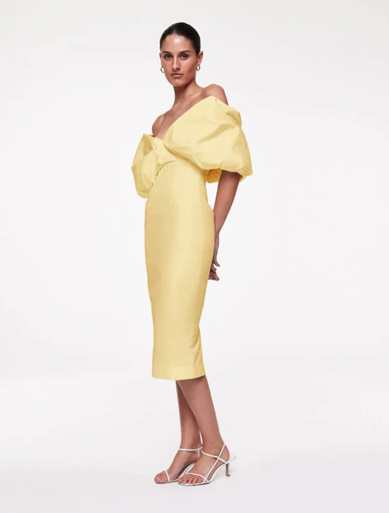 Xavier Dress - Yellow