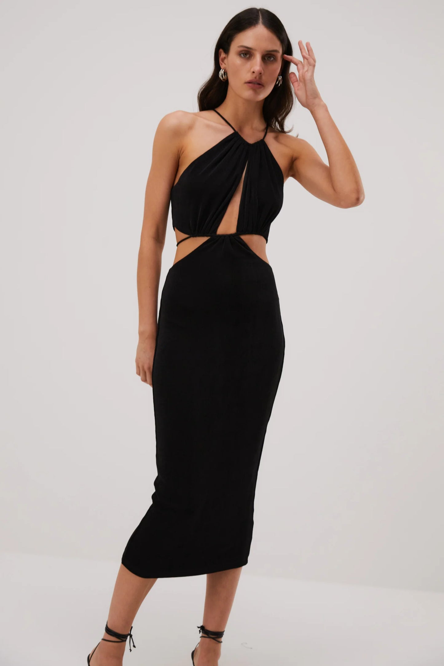 Zeke Slinky Jersey Midi Dress