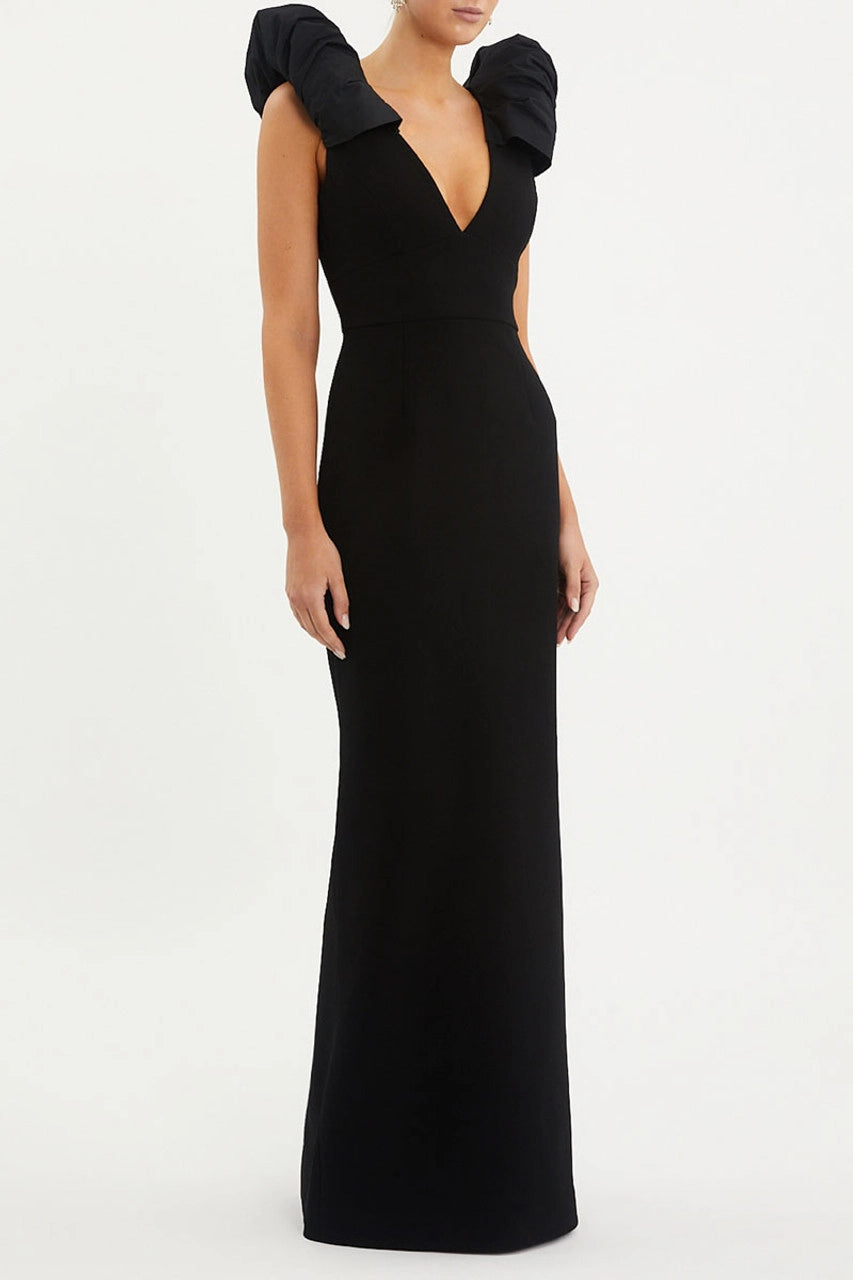 Katie Gown Dress | Black