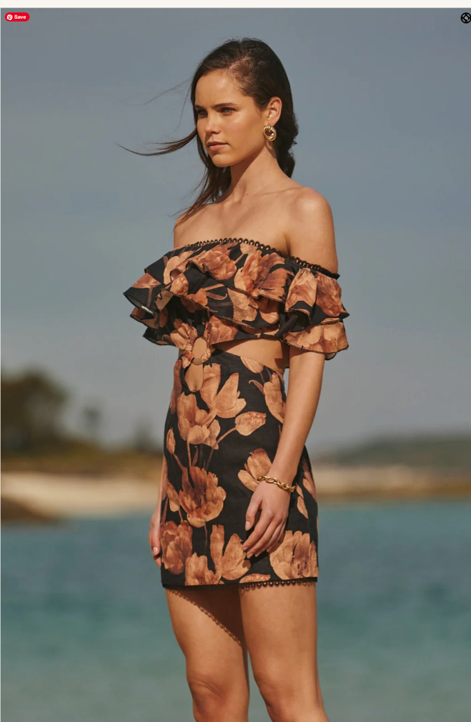 Valentina Ruffles Dress