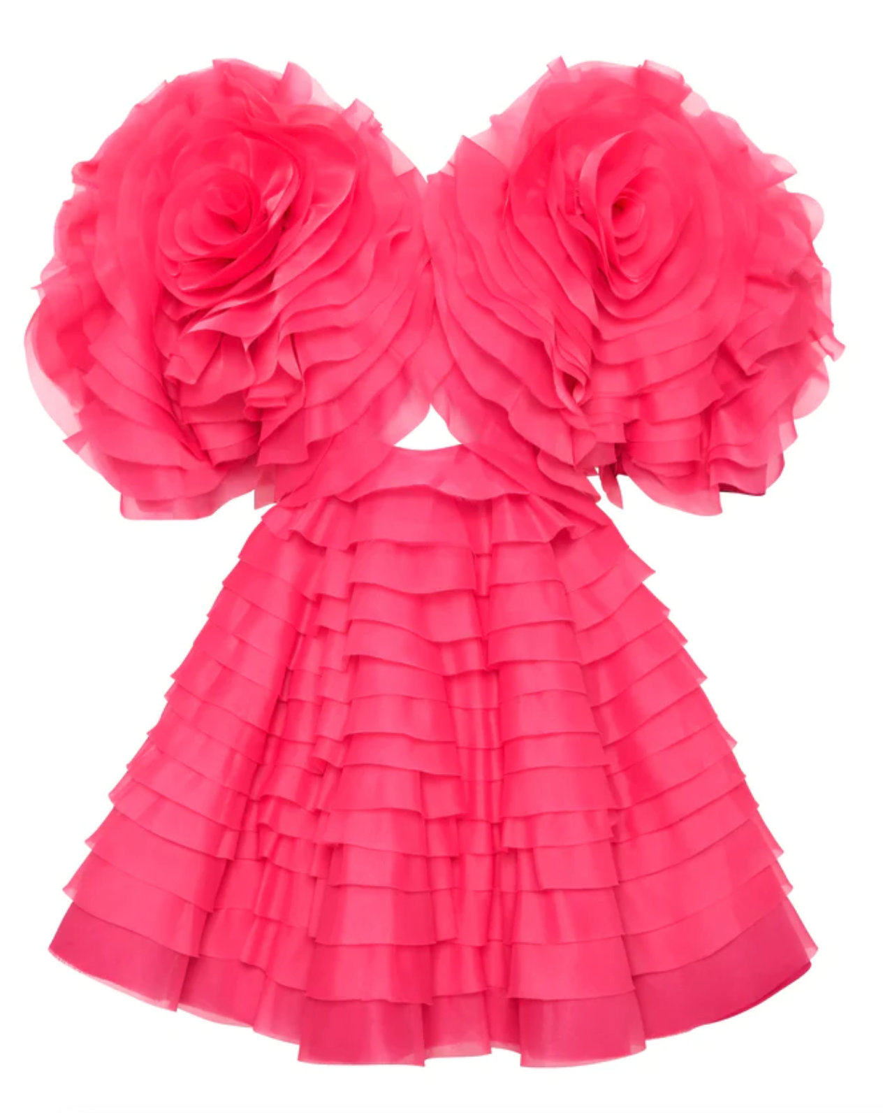 Amour Ruffle Mini Dress