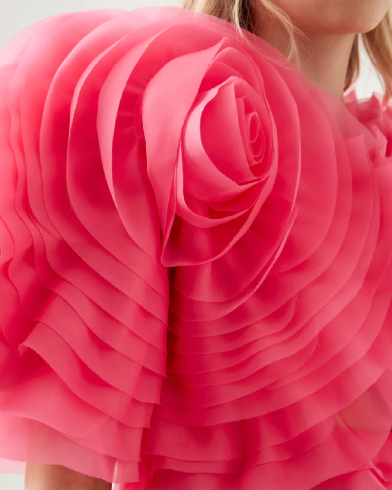 Amour Ruffle Mini Dress