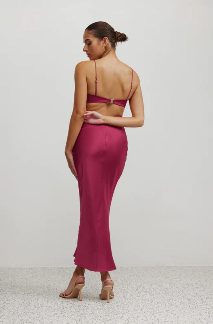 Karma Dress | Crimson