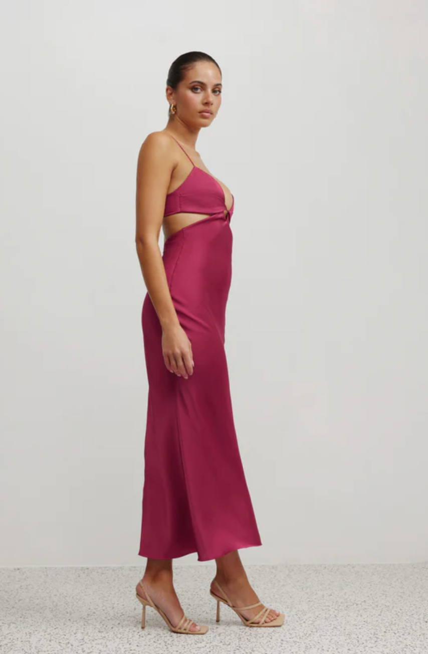 Karma Dress | Crimson