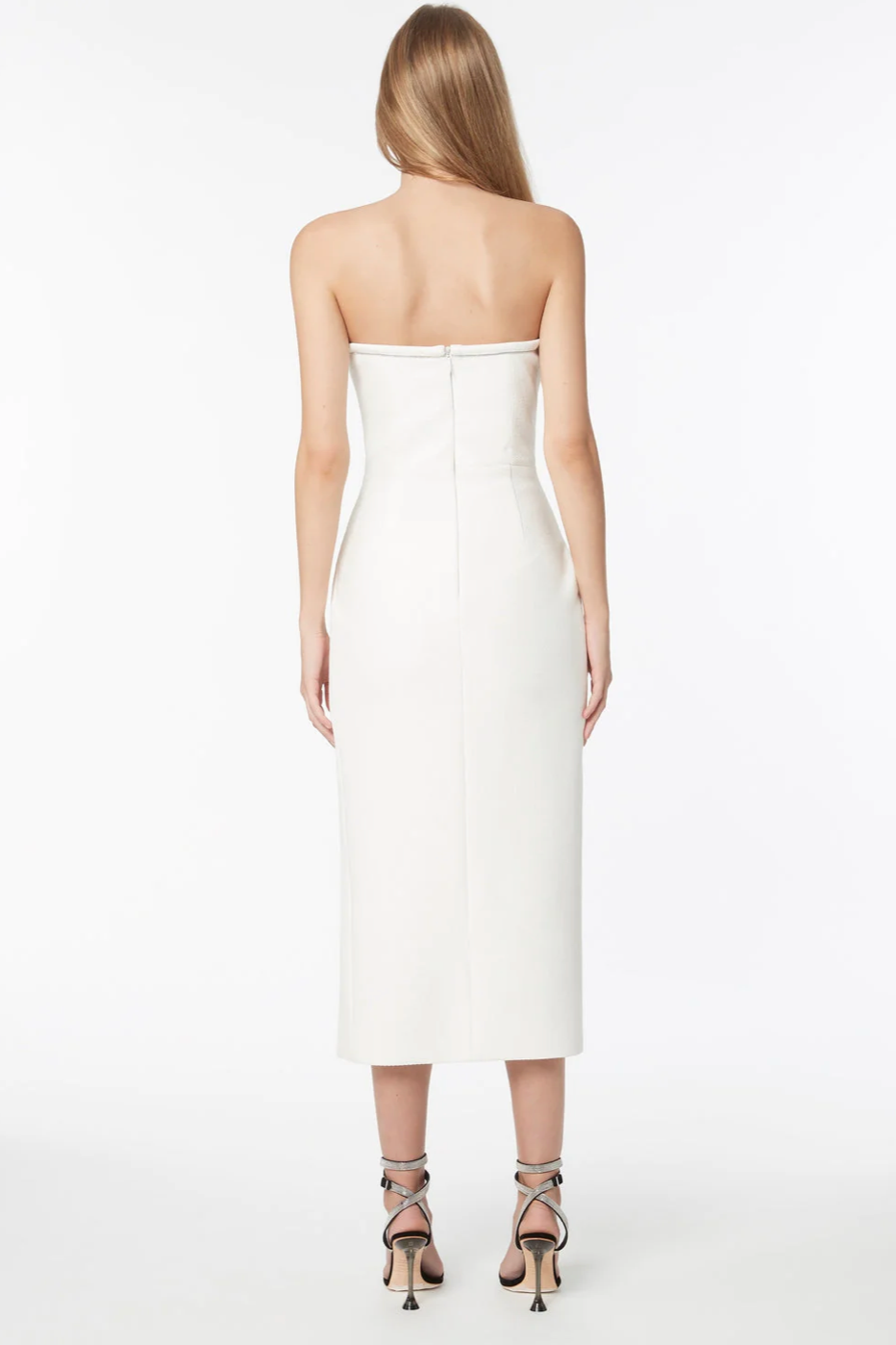 Cosmic Turn Strapless Dress