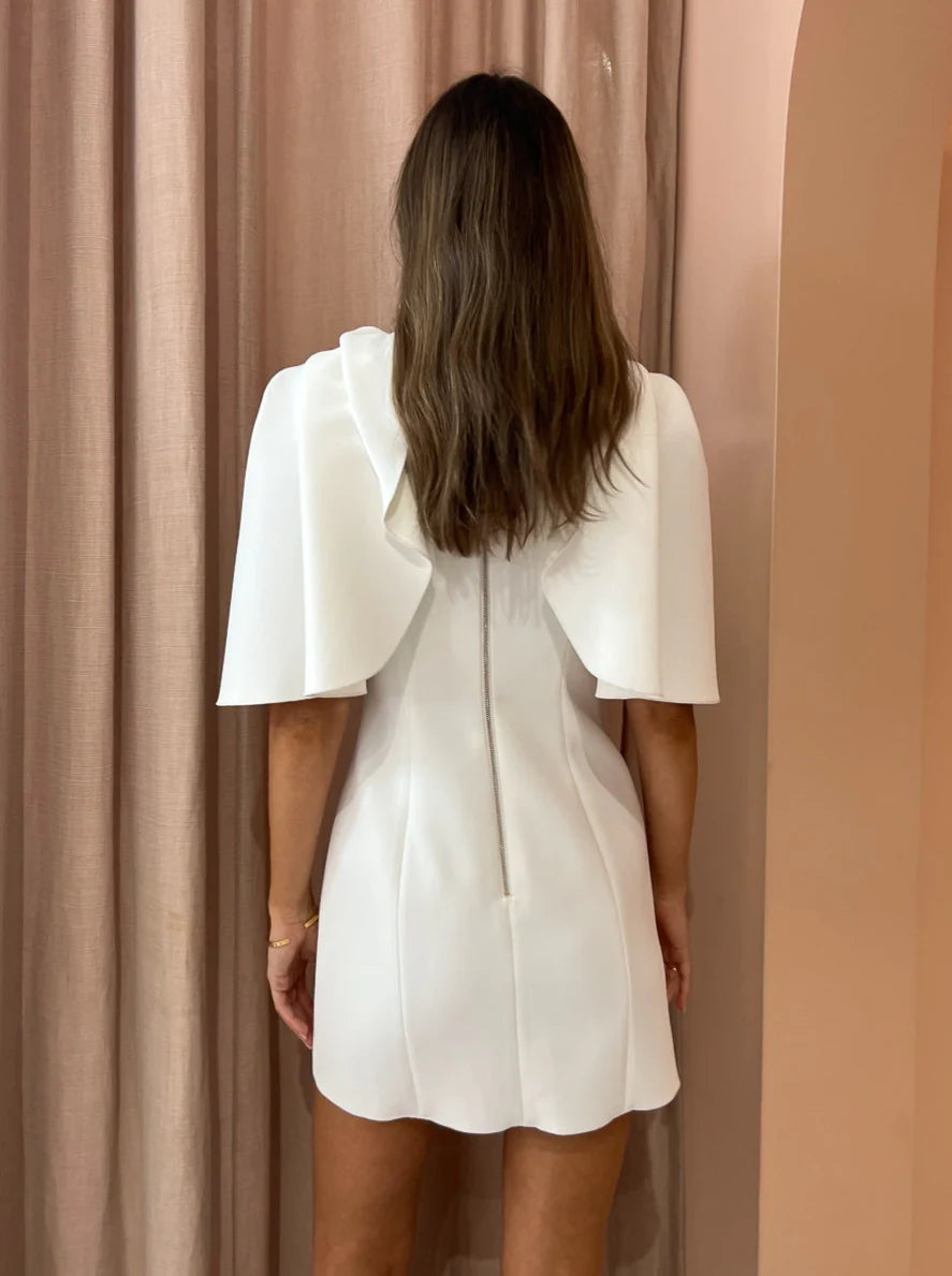 Acler Gwynne Dress in Cream