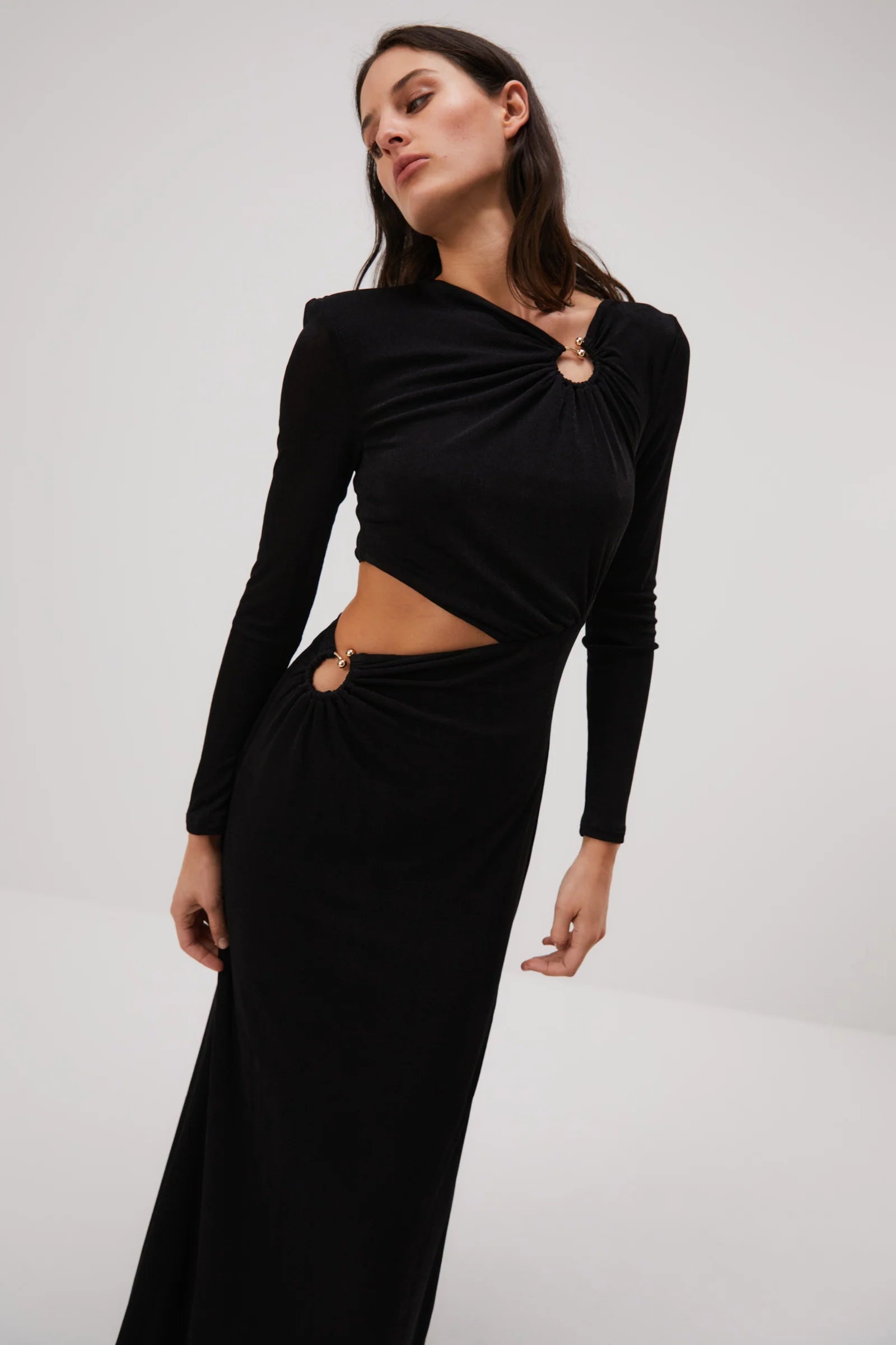 Akarai Slinky Jersey Gown