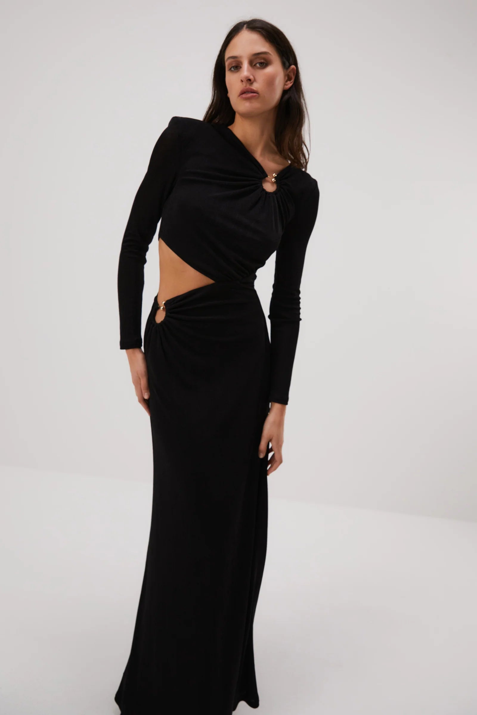 Akarai Slinky Jersey Gown