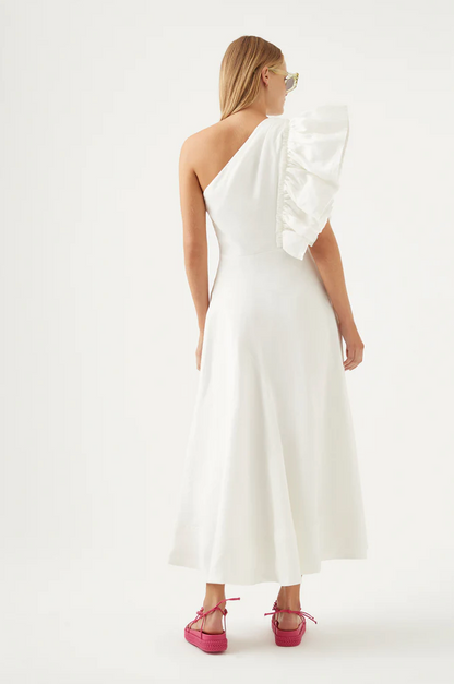 Bonjour Asymmetric Midi Dress