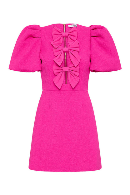Cecily Mini Dress Hot Pink