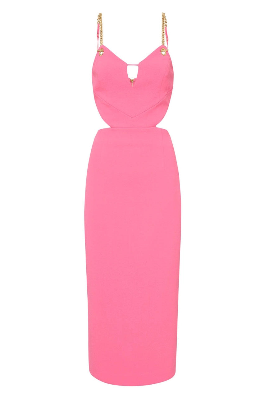 Dulce Amore Midi Dress | Pink