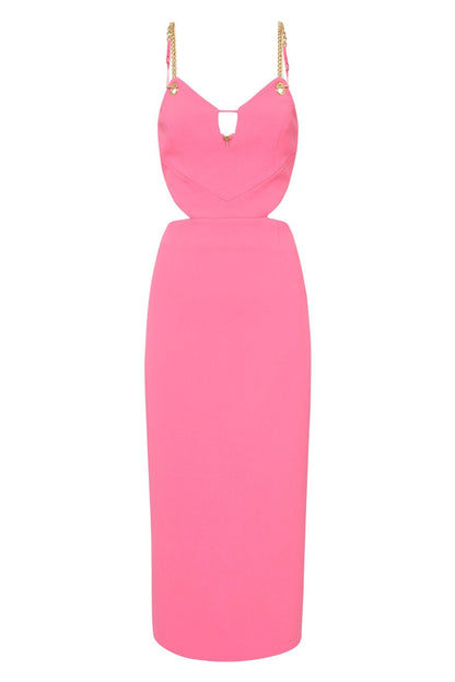 Dulce Amore Midi Dress | Pink