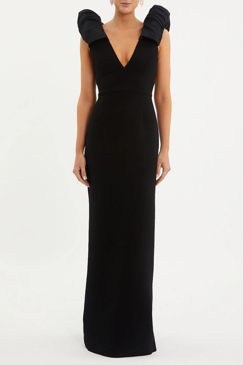 Katie Gown Dress | Black