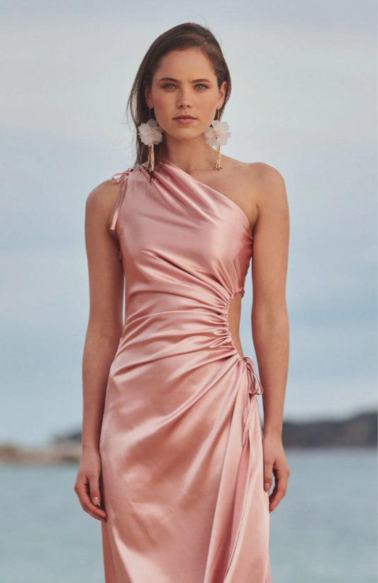 Nour Dusty Rose Maxi Dress